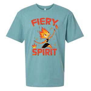 Elemental Ember Fiery Spirit Sueded Cloud Jersey T-Shirt