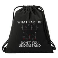 Electrical Engineer Funny Engineering Sarcasm Drawstring Bag