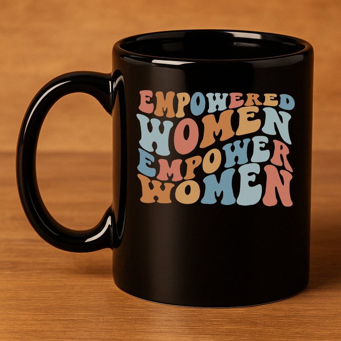 Empowered  Empower Feminist 11oz C Handle Ceramic Mug