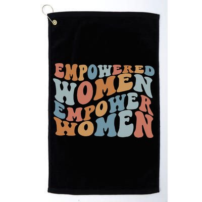Empowered  Empower Feminist Golf Towel