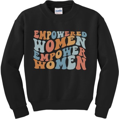Empowered  Empower Feminist Kids Sweatshirt