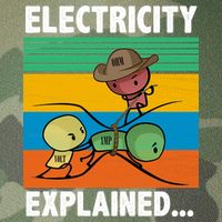 Electricity Explained Funny Legacy Tie Dye Trucker Hat
