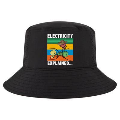 Electricity Explained Funny Cool Comfort Performance Bucket Hat