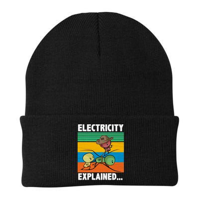 Electricity Explained Funny Beanie
