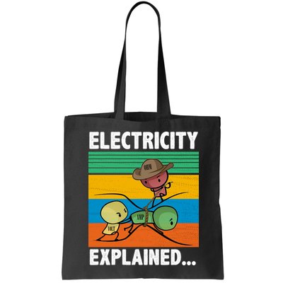 Electricity Explained Funny Bag