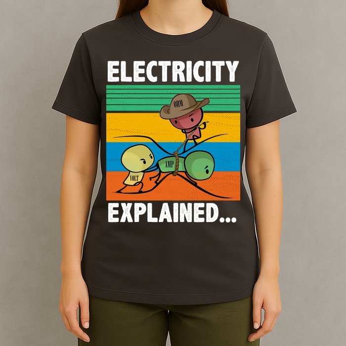 Electricity Explained Funny T-Shirt