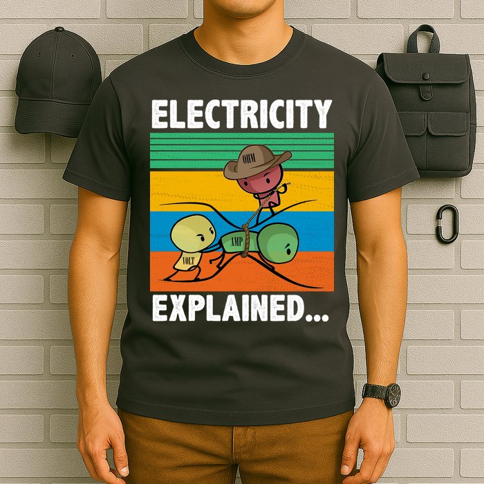 Electricity Explained Funny T-Shirt