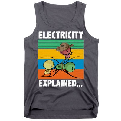 Electricity Explained Funny Tank Top