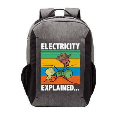 Electricity Explained Funny Vector Backpack