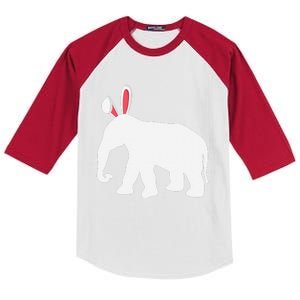 Easter Elephant For And Adults Kids Colorblock Raglan Jersey