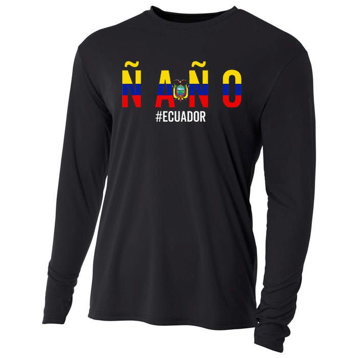 Ecuador Ecuadorian Flag Camiseta De Hombre Jerga Cooling Performance Long Sleeve Crew