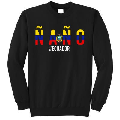 Ecuador Ecuadorian Flag Camiseta De Hombre Jerga Tall Sweatshirt