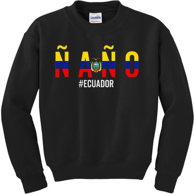 Ecuador Ecuadorian Flag Camiseta De Hombre Jerga Kids Sweatshirt