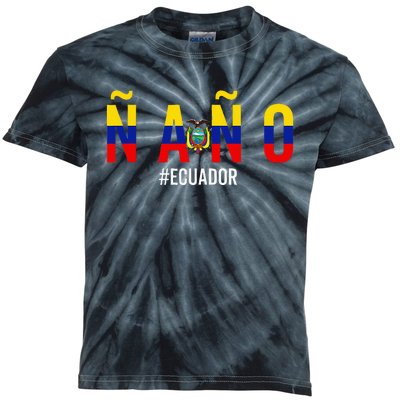 Ecuador Ecuadorian Flag Camiseta De Hombre Jerga Kids Tie-Dye T-Shirt