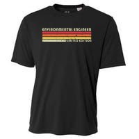 Environmental Engineer Funny Job Title Birthday Worker Idea Cooling Performance Crew T-Shirt