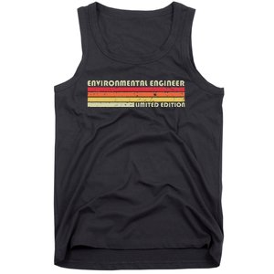 Environmental Engineer Funny Job Title Birthday Worker Idea Tank Top