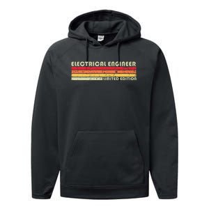 Electrical Engineer Funny Job Title Birthday Worker Performance Fleece Hoodie