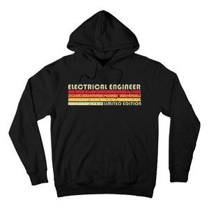 Electrical Engineer Funny Job Title Birthday Worker Hoodie