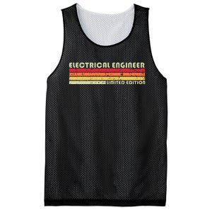 Electrical Engineer Funny Job Title Birthday Worker Mesh Reversible Basketball Jersey Tank