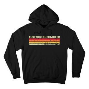 Electrical Engineer Funny Job Title Birthday Worker Tall Hoodie