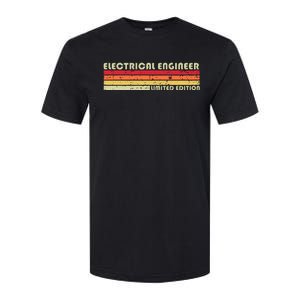 Electrical Engineer Funny Job Title Birthday Worker Softstyle CVC T-Shirt