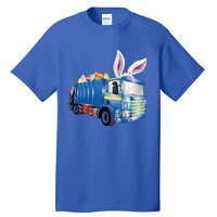 Easter Egg Garbage Truck Funny Gift Easter Bunny Basket Gift Tall T-Shirt