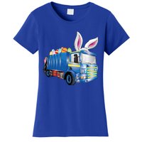 Easter Egg Garbage Truck Funny Gift Easter Bunny Basket Gift Women's T-Shirt