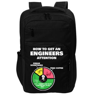 Engineer Engineering Gifts How To Get Engineers Attention Impact Tech Backpack