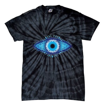 Evil Eye Greek Turkish Eye Evil Spirit Protection Tie-Dye T-Shirt