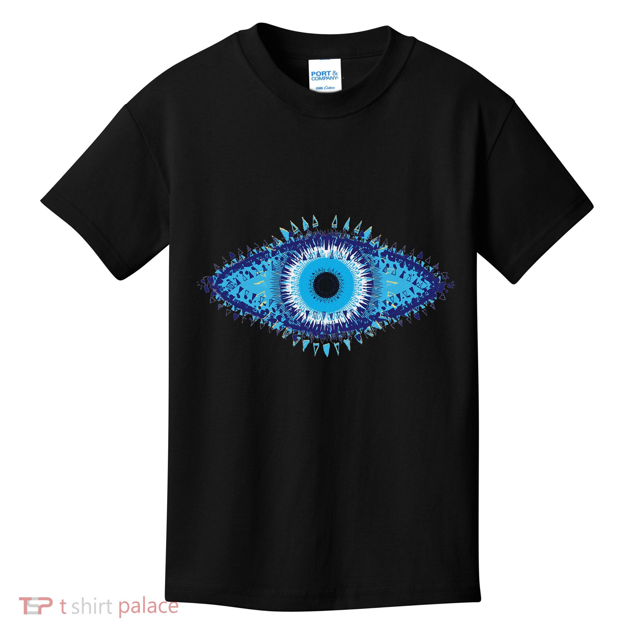 Evil Eye Greek Turkish Eye Evil Spirit Protection Kids T-Shirt