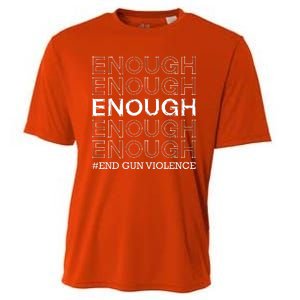 Enough End Gun Violence Awareness Day Cooling Performance Crew T-Shirt