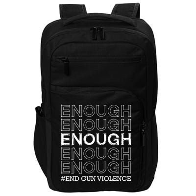 Enough End Gun Violence Awareness Day Impact Tech Backpack