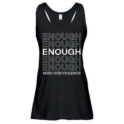 Enough End Gun Violence Awareness Day Ladies Essential Flowy Tank