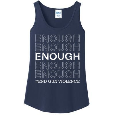 Enough End Gun Violence Awareness Day Ladies Essential Tank