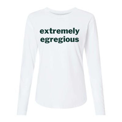 Extremely Egregious Gear Womens Cotton Relaxed Long Sleeve T-Shirt