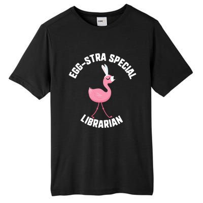 Easter Eggcute Giftstra Special Librarian Flamingo Gift Tall Fusion ChromaSoft Performance T-Shirt