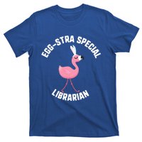 Easter Eggcute Giftstra Special Librarian Flamingo Gift T-Shirt