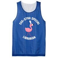 Easter Eggcute Giftstra Special Librarian Flamingo Gift Mesh Reversible Basketball Jersey Tank