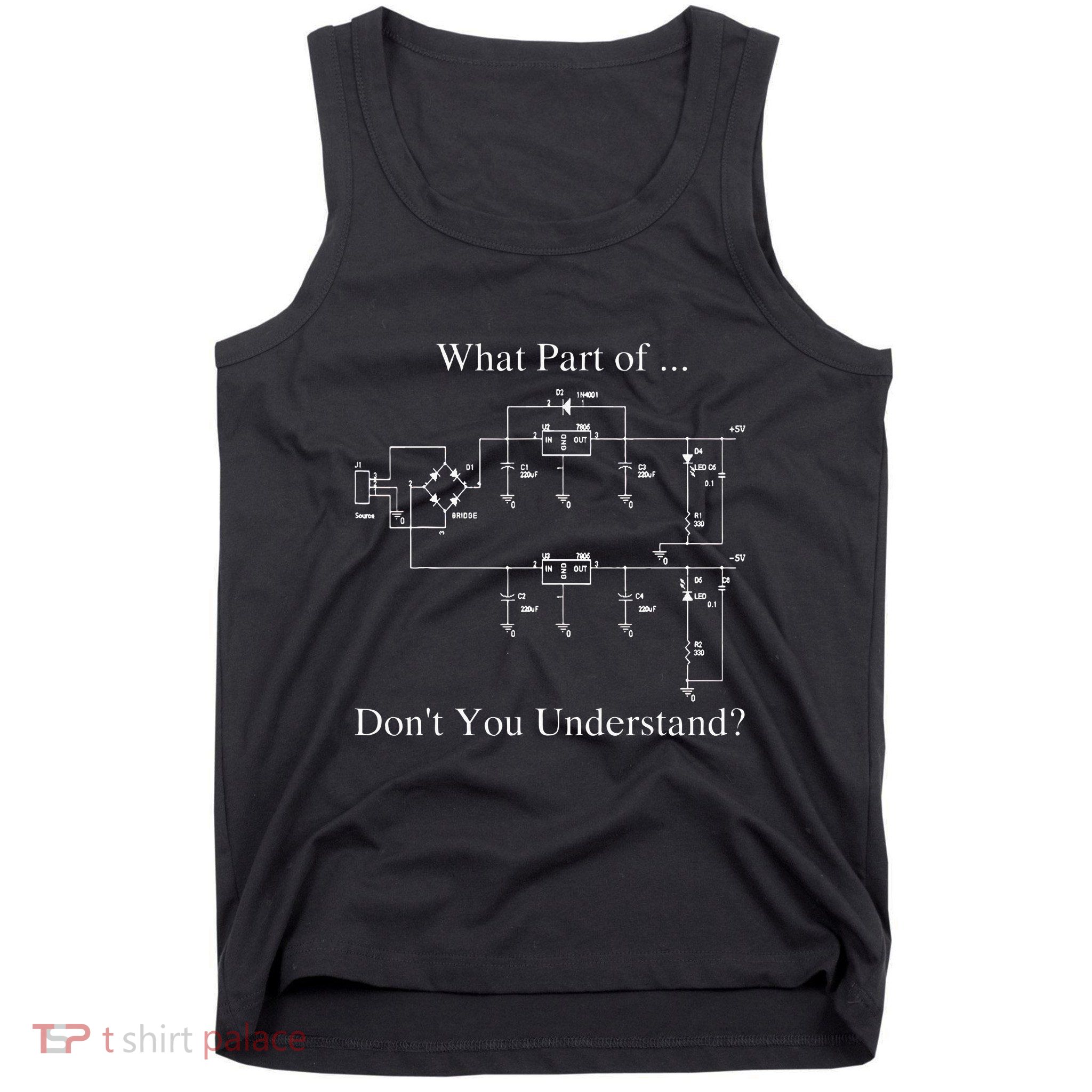 Electrical Engineer Gift Funny Technology Sarcasm Tank Top
