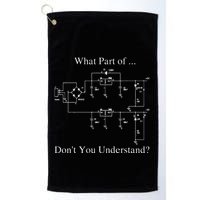 Electrical Engineer Gift Funny Technology Sarcasm Golf Towel