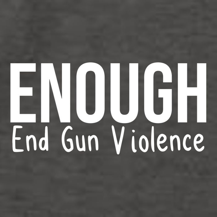 Enough End Gun Violence No More Guns Vector Backpack