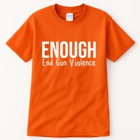 Enough End Gun Violence No More Guns Tall T-Shirt