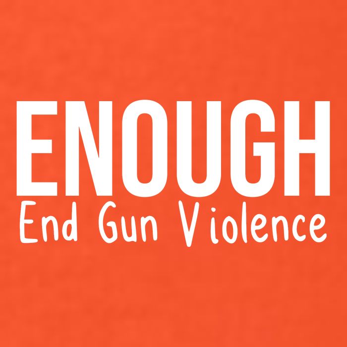Enough End Gun Violence No More Guns Tall T-Shirt