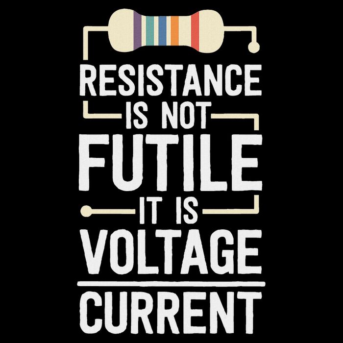 Electrical Engineering Gifts Men Resistance Is Not Futile Daily Commute Backpack