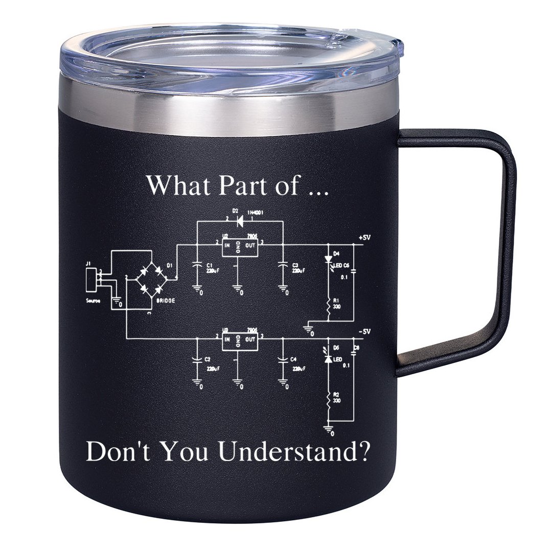 Electrical Engineer Gift Funny Engineering Sarcasm 12oz Stainless Steel Coffee Mug