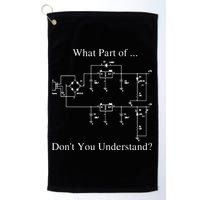 Electrical Engineer Gift Funny Engineering Sarcasm Golf Towel