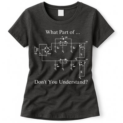 Electrical Engineer Gift Funny Engineering Sarcasm Womens T-Shirt