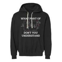 Electrical Engineer Gifts Circuit Board Nerd Garment-Dyed Fleece Hoodie