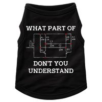 Electrical Engineer Gifts Circuit Board Nerd Doggie Tank