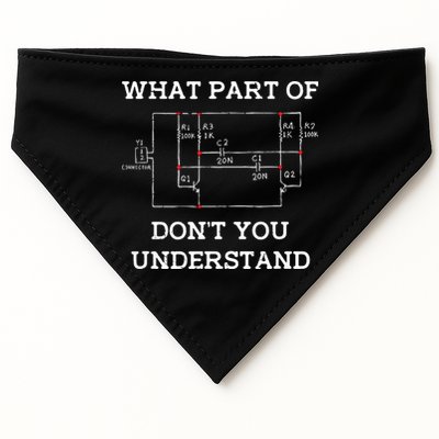 Electrical Engineer Gifts Circuit Board Nerd USA-Made Doggie Bandana